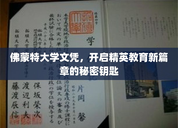 解码精英之路，佛蒙特大学文凭的神秘力量