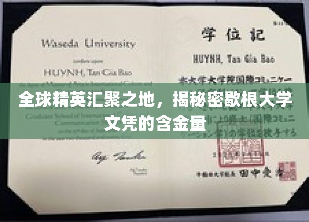 世界精英的摇篮，揭秘芝加哥大学学位的卓越价值