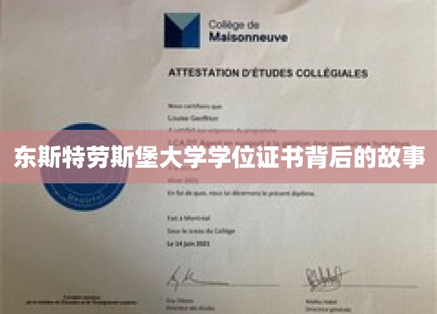 东斯特劳斯堡大学学位证书，探寻背后的传奇与奥秘