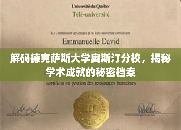 解码德克萨斯大学奥斯汀分校，揭秘学术成就的秘密档案
