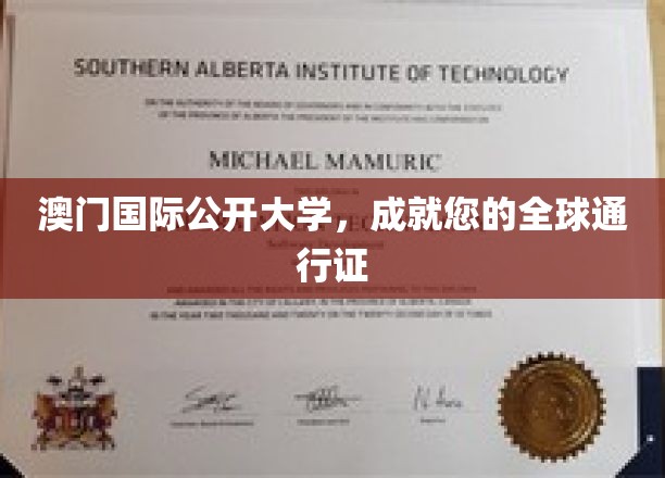 开启国际视野，澳门国际公开大学助您成为全球精英通行者