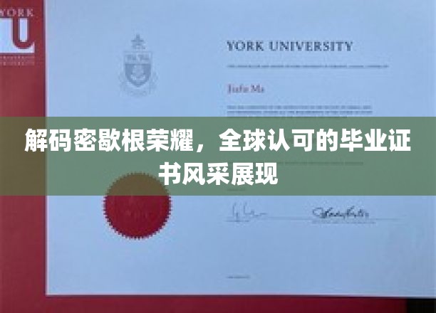 解码密歇根荣耀，全球认可的毕业证书风采展现