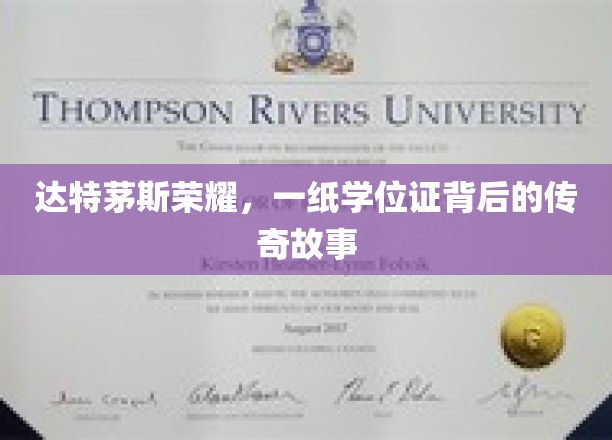 达特茅斯荣耀，学位证书背后的传奇征程