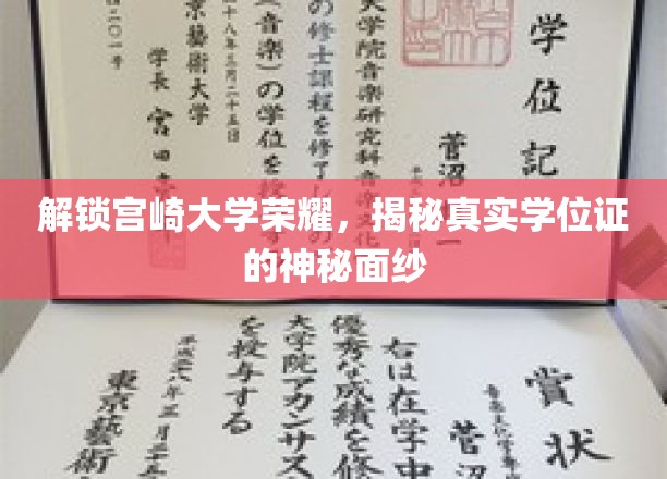 宫崎大学学位证之谜，揭秘荣耀背后的真实力量