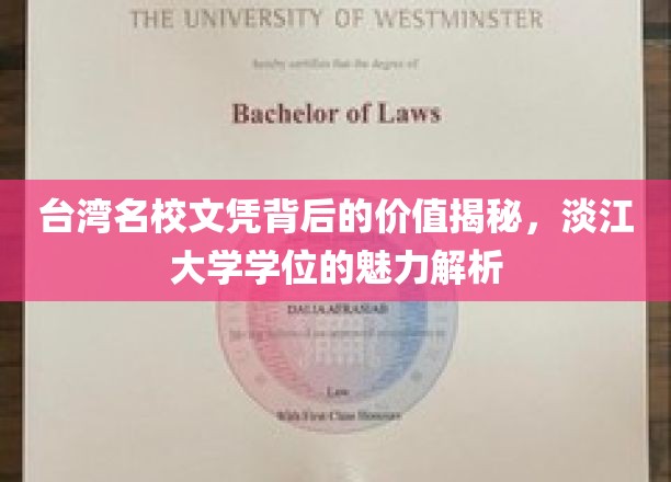 淡江大学学位之光，探究台湾顶尖名校文凭的内在价值
