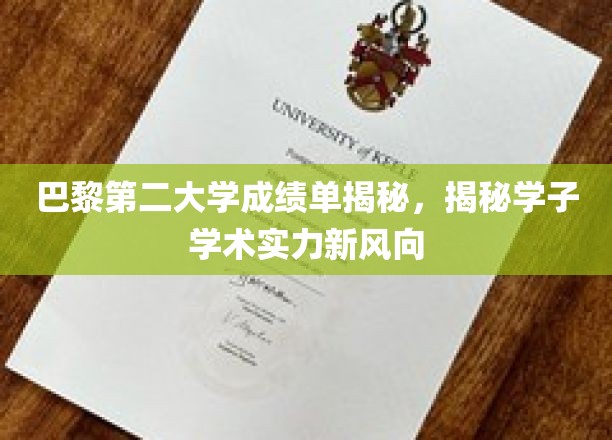巴黎第二大学成绩单揭秘，揭示学子学术实力新风向