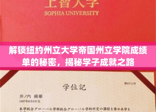 解锁纽约州立大学帝国州立学院成绩单的秘密，探寻学子成就之路