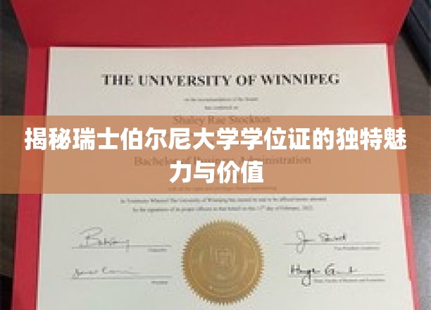 揭秘瑞士伯尔尼大学学位证的独特魅力与价值