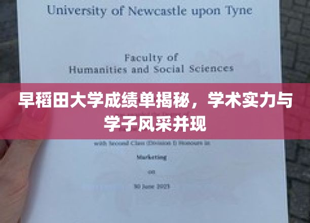 早稻田风采，一窥学术精英的卓越成绩单