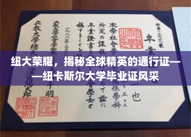 纽大荣耀，解锁世界精英圈的钥匙——纽卡斯尔大学文凭魅力全解析
