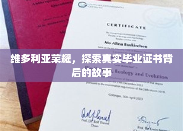 揭开维多利亚荣耀毕业证书的神秘面纱