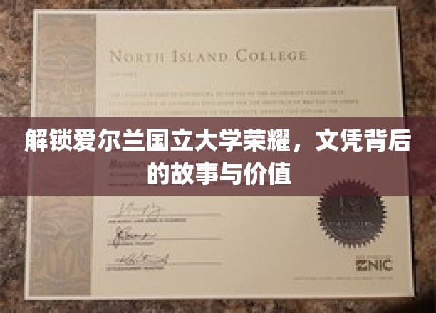 探寻爱尔兰国立大学荣耀，文凭背后的传奇与深远意义