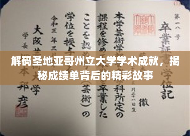 解码圣地亚哥州立大学学术成就，探寻成绩单背后的精彩故事