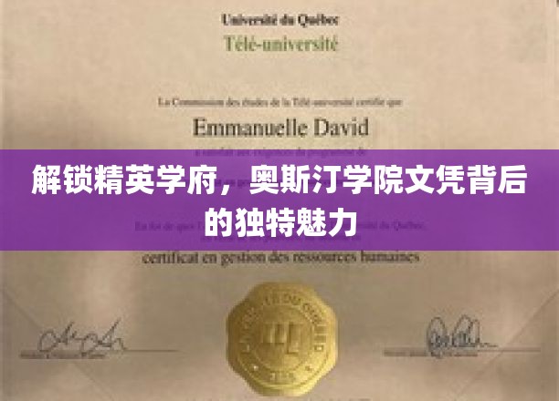 揭秘精英摇篮，奥斯汀学院文凭的非凡吸引力