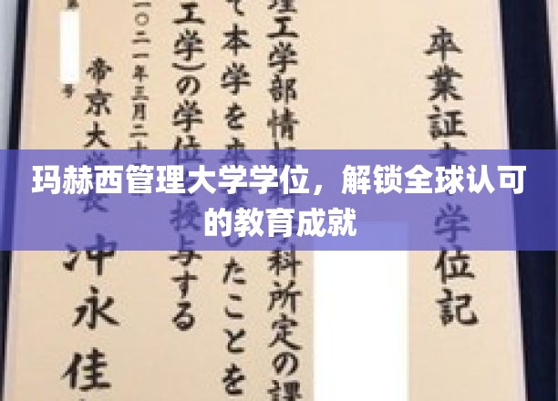 跨国学历新篇章，玛赫西管理大学学位，开启全球教育成就之门