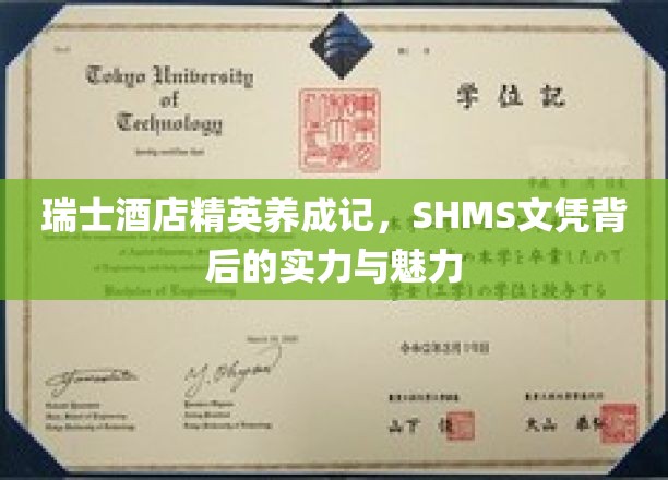 瑞士酒店管理精英之路，SHMS文凭的奢华背后与独特魅力