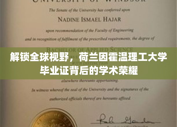 探秘荷兰因霍温理工，毕业证书背后的国际学术辉煌