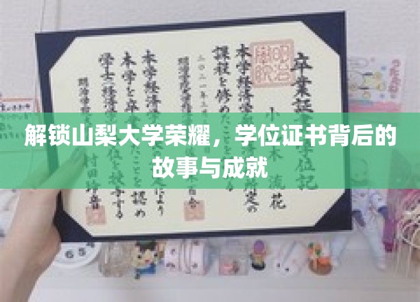 探寻山梨大学卓越之光，揭秘辉煌学位背后的传奇与辉煌