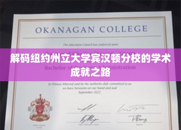 探秘宾汉顿分校，揭开学术辉煌背后的奥秘之路