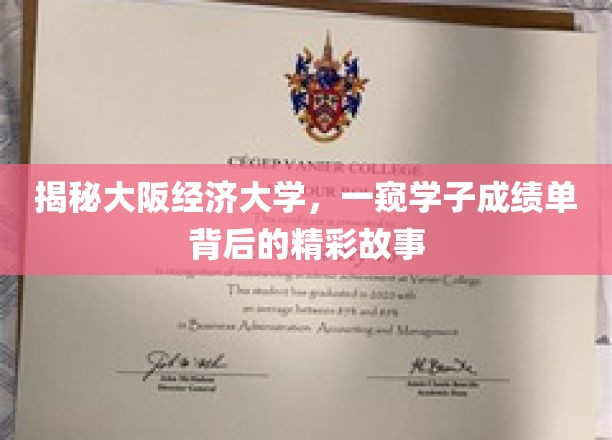 走进大阪经济大学，探寻学子成绩单背后的成长轨迹