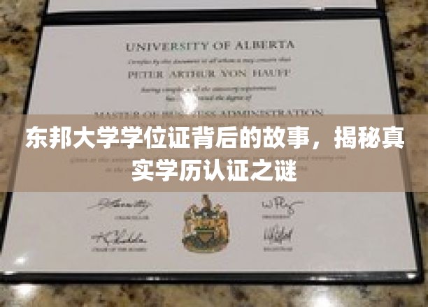 东邦大学学位证揭秘，探寻学历认证背后的真实奥秘