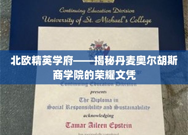 北欧精英学府——揭秘丹麦奥尔胡斯商学院的荣耀文凭