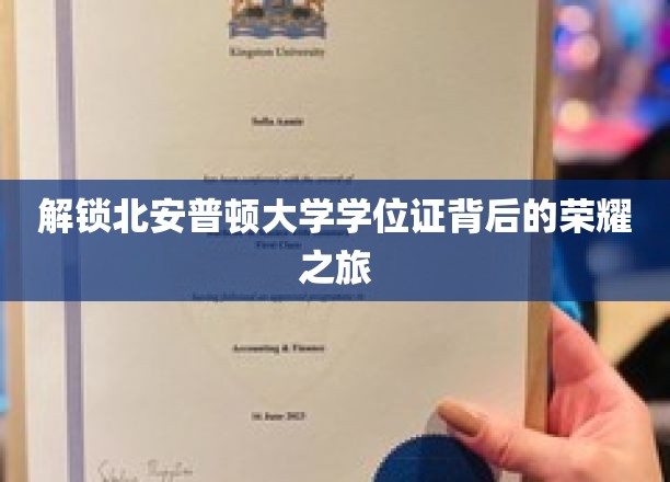解锁北安普顿大学学位证背后的荣耀之旅