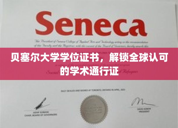 贝塞尔大学学位证书，开启国际通行无界的教育之旅