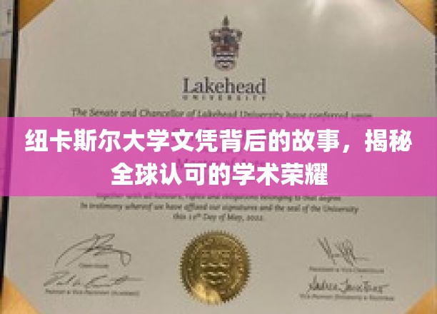 探寻纽卡斯尔大学文凭的传奇魅力，国际认可的学术荣耀之旅