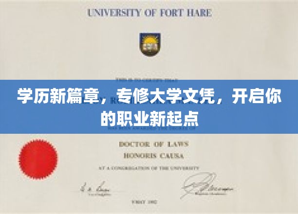 专修大学新里程，学历升级，成就非凡职业新起点