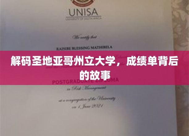 揭开圣地亚哥州立大学学子辉煌背后的秘境