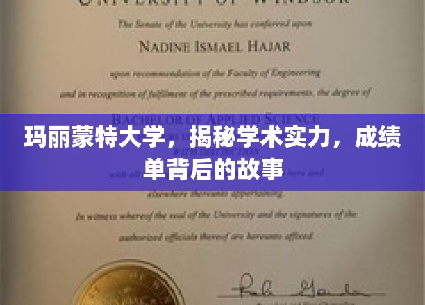 玛丽蒙特大学，探寻学术魅力，揭秘成绩单背后的传奇故事