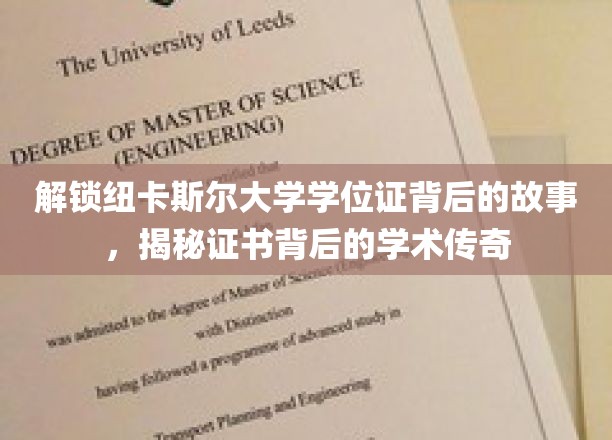 探寻纽卡斯尔大学学位证背后的辉煌历程，一纸证书，见证学术荣耀
