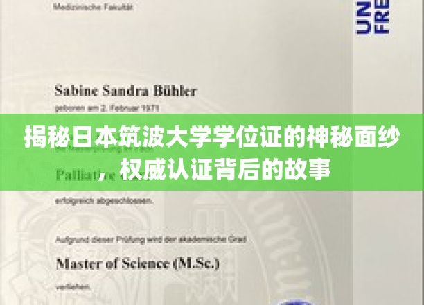 探寻筑波大学学位证背后的传奇，权威认证的奥秘揭晓