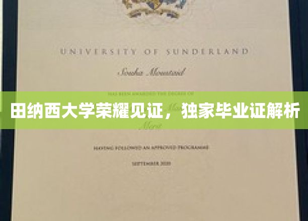 探寻田纳西大学毕业证背后的荣耀与奥秘