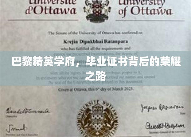 巴黎精英学府，毕业证书背后的荣耀之路