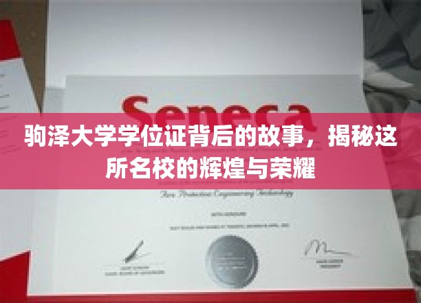 驹泽大学学位证背后的故事，揭秘这所名校的辉煌与荣耀