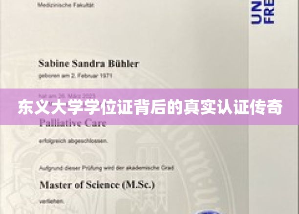 东义大学学位证，揭秘传奇背后的认证奥秘