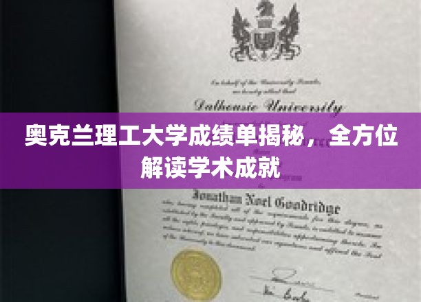 奥克兰理工学术风采，深度解析成绩单背后的精彩故事