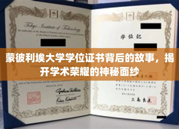 探寻蒙彼利埃大学学位证书的荣耀轨迹，揭秘学术殿堂的神秘凭证