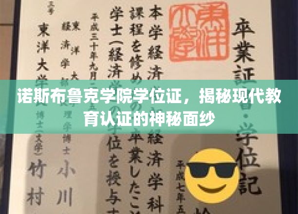 揭开诺斯布鲁克学院学位证背后的现代教育认证奥秘