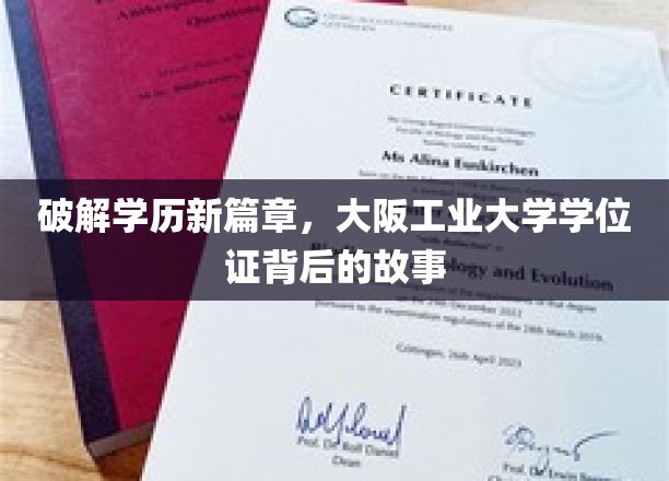 破解学历新篇章，大阪工业大学学位证背后的故事