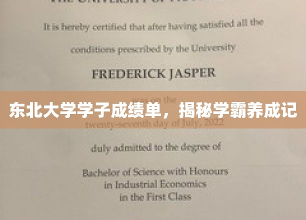 东北学霸养成记，揭秘东北大学学子非凡成绩背后的故事