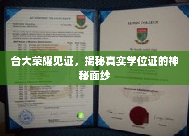 台大荣耀见证，揭秘真实学位证的神秘面纱