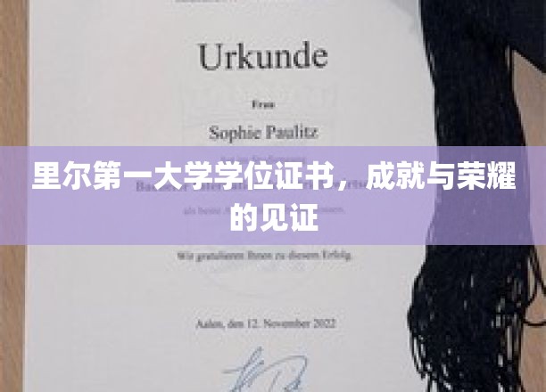 里尔第一大学学位证书，见证成就与荣耀