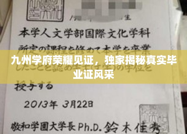 九州学府盛名之下，揭秘一纸毕业证背后的荣耀风采