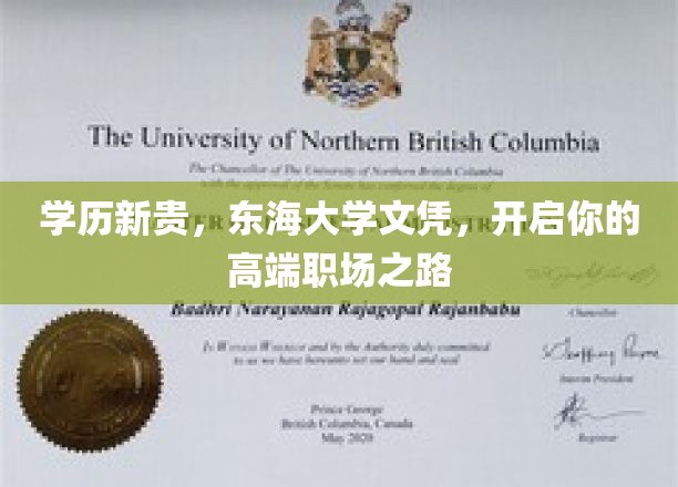 东海大学高学历通行证，解锁职场精英新篇章