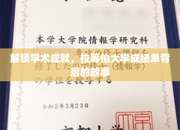 探索学术成就，拉筹伯大学成绩单背后的故事