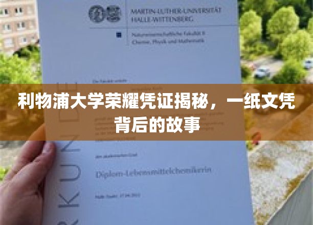 利物浦大学文凭背后的传奇历程，揭秘一纸荣耀的诞生记