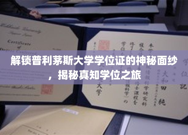 解锁普利茅斯大学学位证的神秘面纱，揭秘真知学位之旅